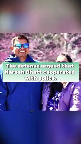 The defense argued that Naresh Bhatt cooperated with police.#Virginia #Trial #mamtakaflebhatt #nareshbhatttrial 