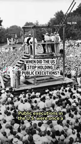 Repost 🔃: About the last public execution in the United States. 😔🇺🇸