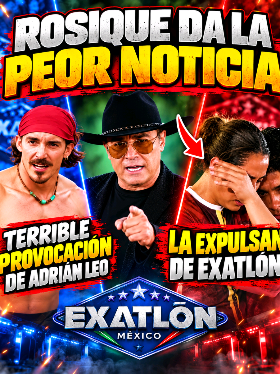 Rosique anuncia la peor noticia. avance 42 Exatlón.⚡️