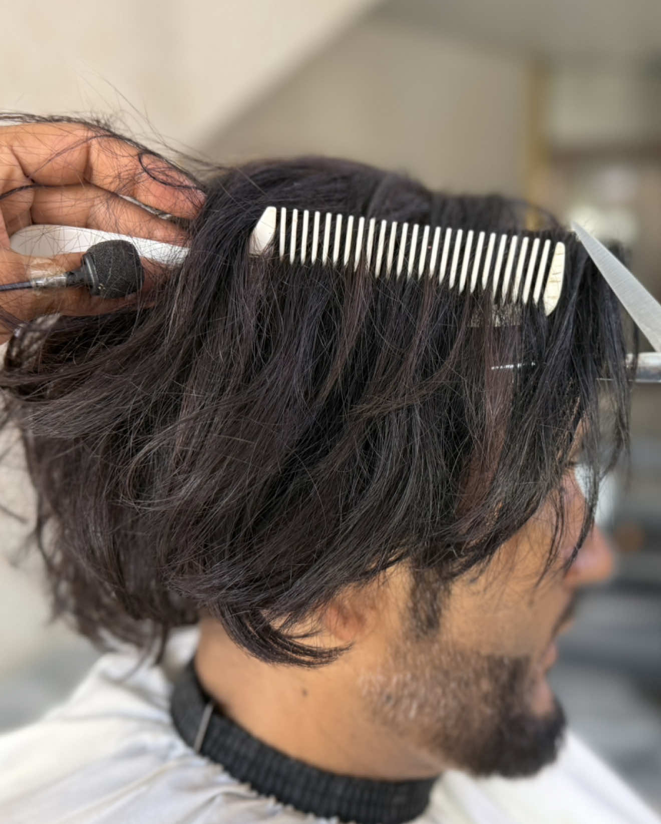 Years of Growth Haircut THIS?😱 #fyp #asmr #relaxing 