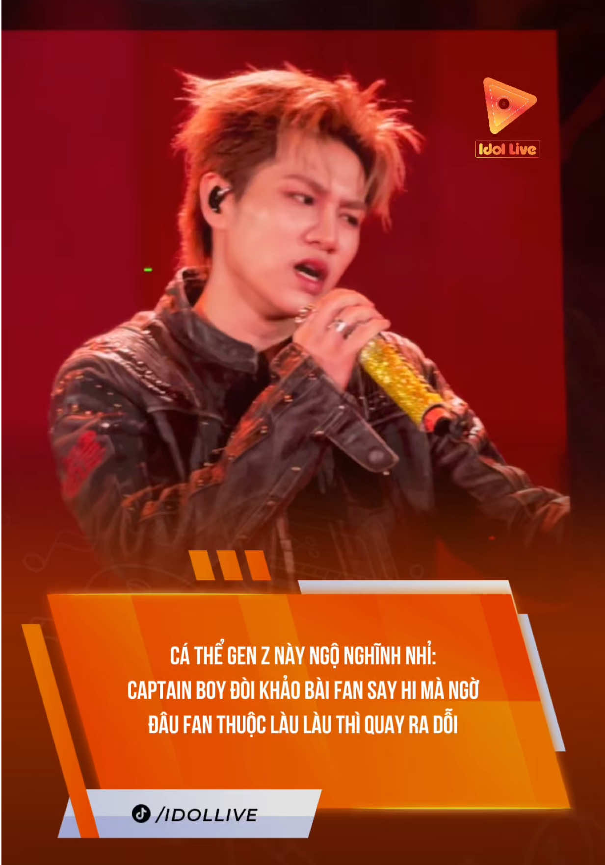 LÀ SAO NỮAAA #tiktokgiaitri #tiktoknew #theanh28 #captainboy #idollive 