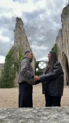 …💍 #couple #Love #wedding #proposal #abbayedesvauxdecernay 