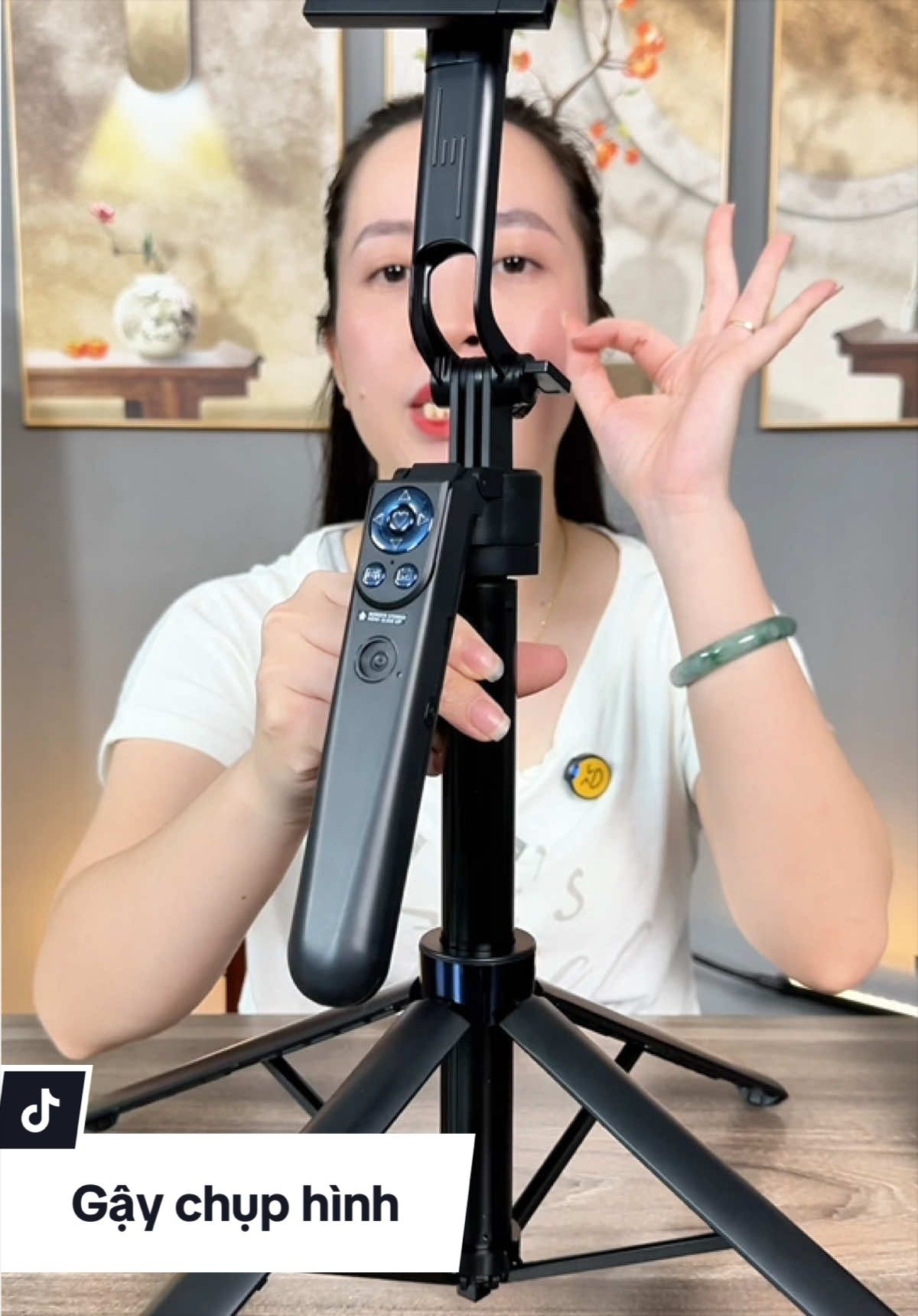 Gậy chụp hình tự xoay theo người