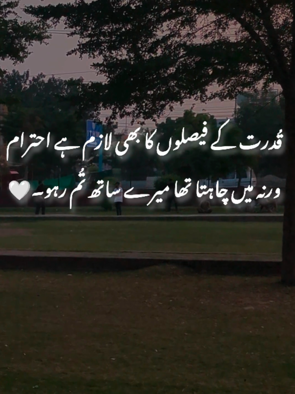 ||قدرت کے فیصلوں کا بھی لازم ہے احترام ورنہ میں چاہتا تھا میرے ساتھ تم رہو||#tiktok #foryoupage #ibn_e_ramzaan #viral #donotunderreviewmyvideos @its_me_𝐃𝐚𝐧𝐢𝐬𝐡🩶 