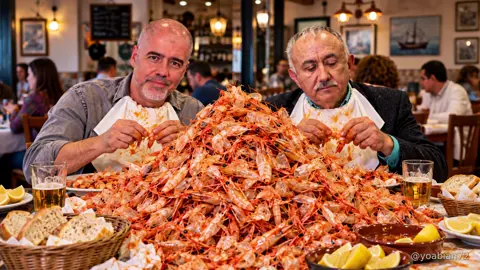 🦐😂 ¡LA HUELGA GENERAL PUEDE ESPERAR… QUE SE ENFRÍAN LAS GAMBAS! 🤣 —¿Para qué cojones es la próxima huelga general? 🤔 —Ni idea. Yo no pregunto, que luego nos perdemos estos momentos. 😂😂😂 ¡JAJAJAJAJA! 🤣🤣🤣 Hay cosas que no necesitan explicación: una buena mariscada, una montaña de cáscaras y dos colegas que tienen las prioridades MUY claras. 😂🍤 Los sindicatos comegambas ugt y ccoo ¡Que se pare el país, pero que no retiren la fuente de gambas! 🤣🇪🇸 👇 Confiesa: ¿tú también te perderías la huelga por una mariscada? 😂 #HumorEspañol #SátiraPolítica #HuelgaGeneral #HumorViral #Gambas    