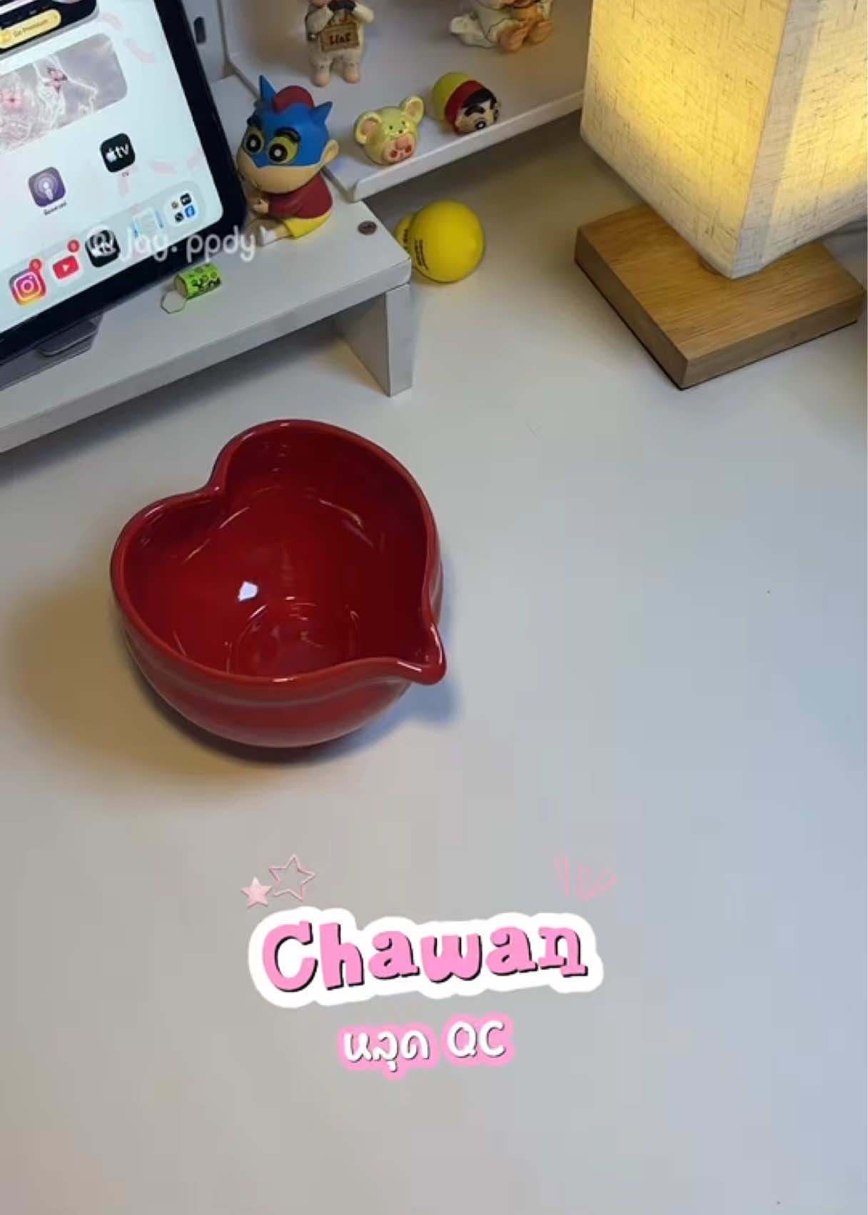 ชาวานหลุด QC ที่่สวยมากกก แทบไม่เห็นตำหนิเลย❤️ #matchalover #chawan #matcha #unboxing 