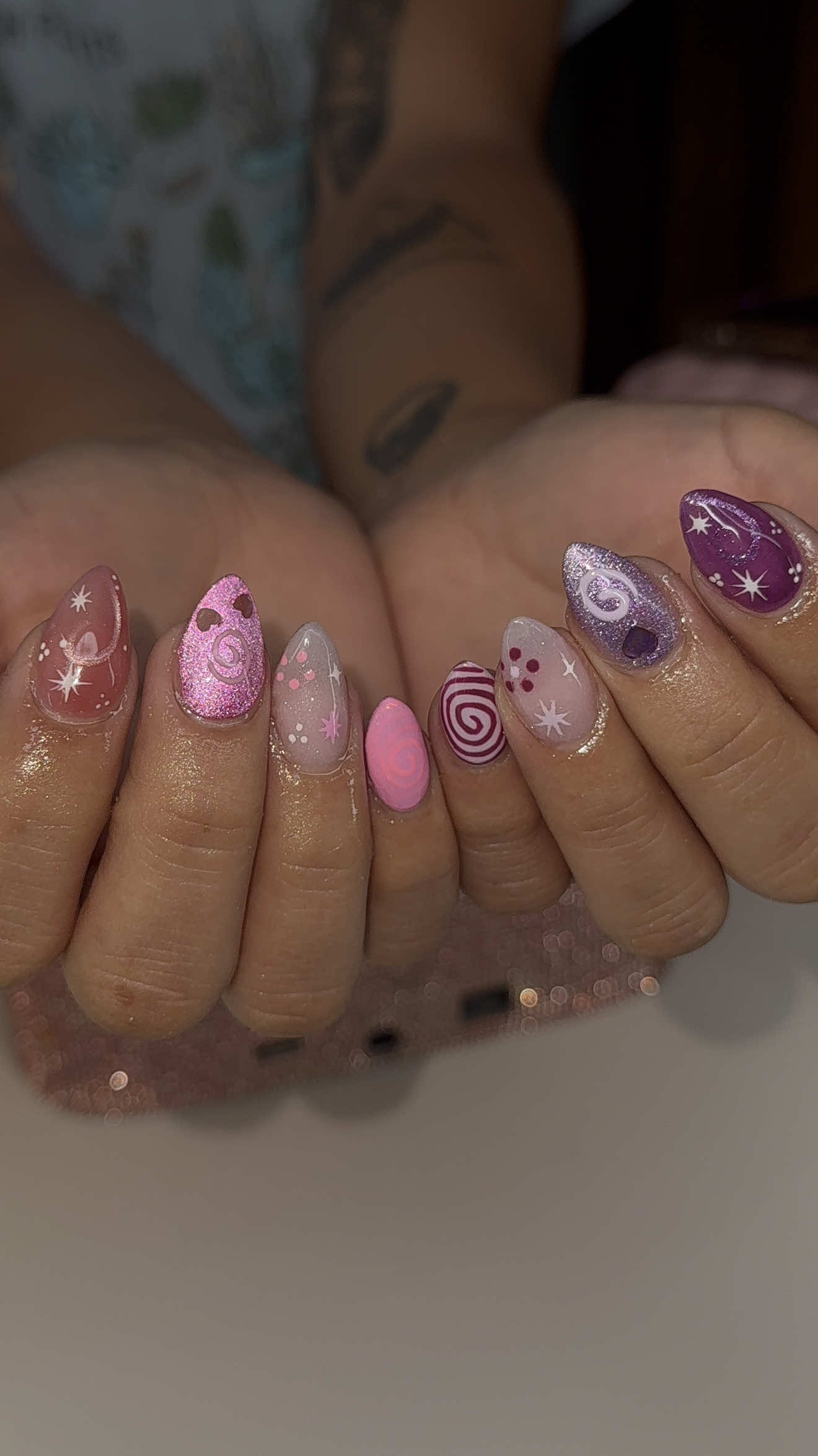 💜✨💗 #ienailtech#ienails#coronanailtech#riversidenailtech 