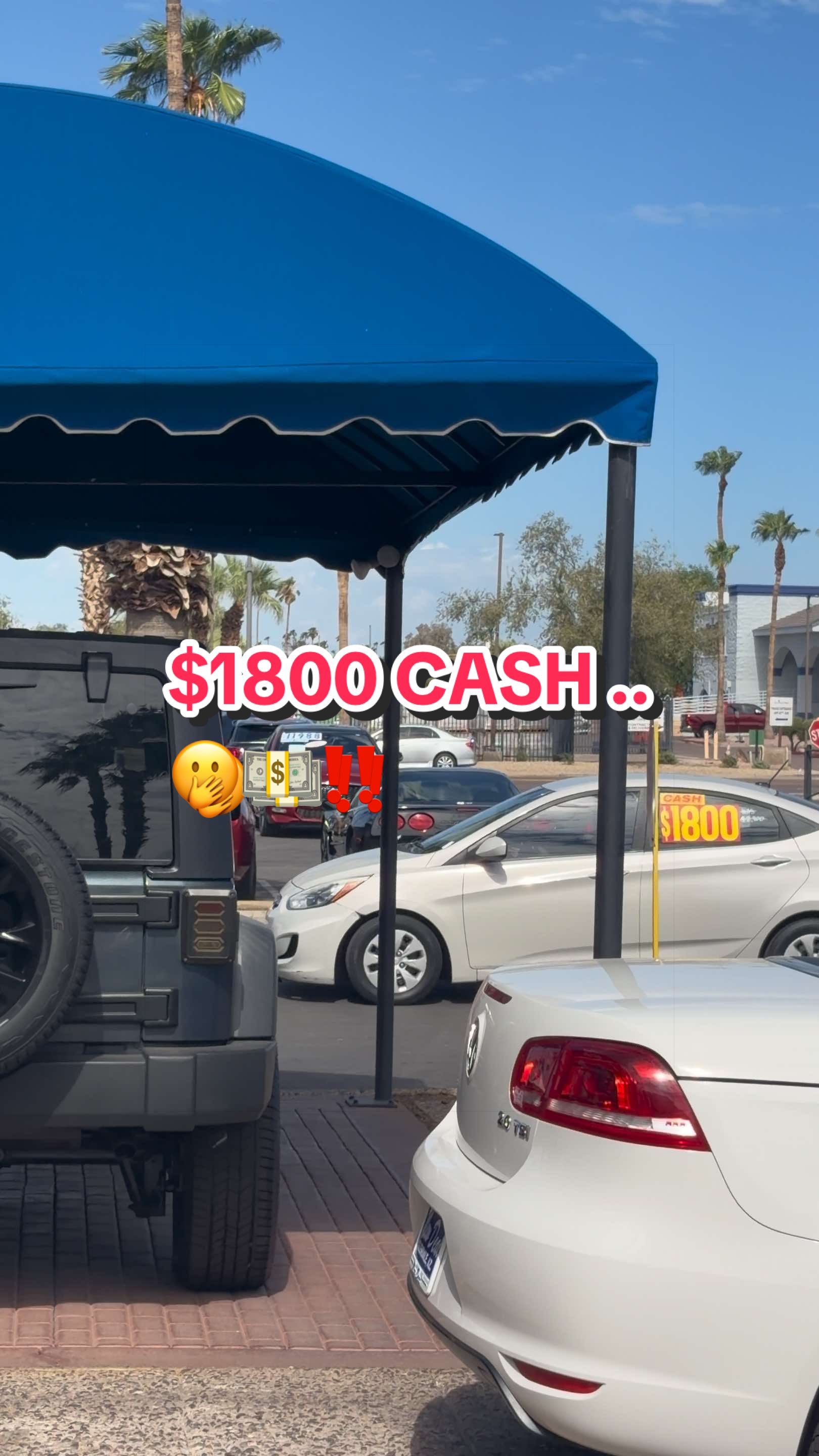$1,800 for a cash car? 👀 Yes, you read that right! Shopping on a budget? Come see it at New Deal Pre-Owned Autos in Glendale, AZ—and ask for Sky! 🚗 $1,800 vehicle price. Tax, title & license are additional; this is not the out-the-door total. Message me for the total or current availability! #CashCar #AffordableCars #GlendaleAZ #PhoenixUsedCars #SalesWithSkyy