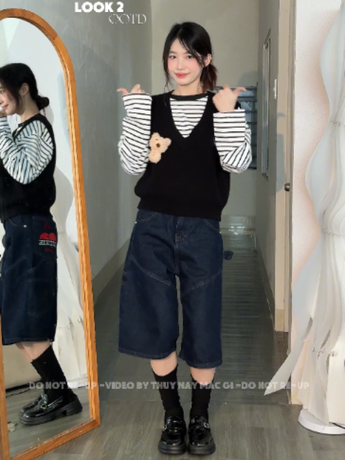 tưởng kh hợp mà hợp không tưởng #OOTD #outfit #myoutfit #mixandmatch #fyp @ricxie.vn