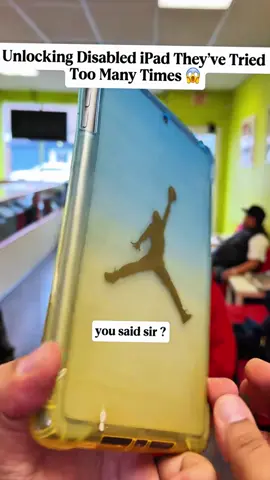 An ipad that locks you out permanently still has a way back in #moneytalkswireless #ipadrepair #disabled #learnontiktok #mtwrepair 