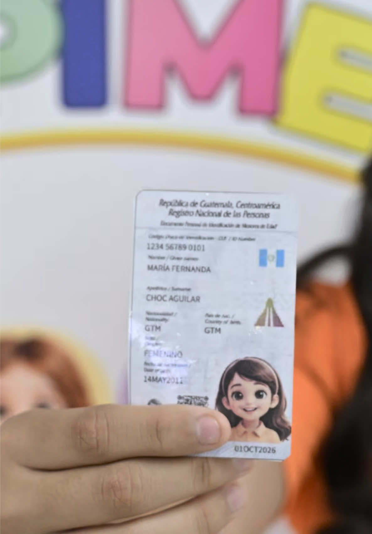 En el marco conmemorativo del día del niño, este mes se lanzó el DPIME, un documento de identificación para que las niñas, niños y adolescentes sean reconocidos y protegidos a lo largo de su desarrollo. 👧🏽👦🏻✨