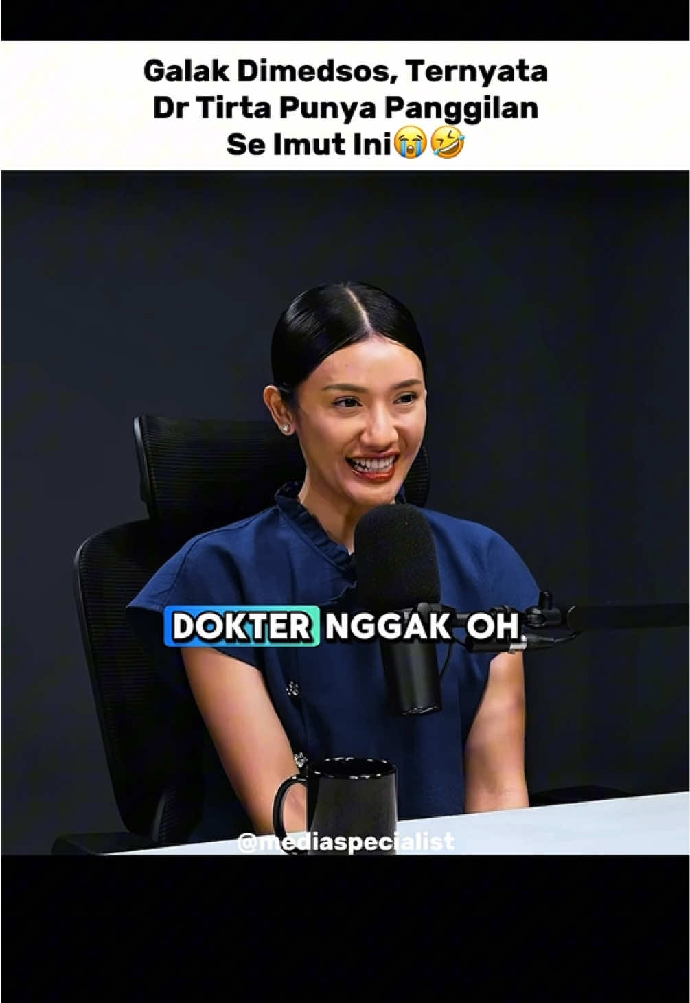 Galak dimedsos, ternyata dr tirta punya panggilan se imut ini🤣😭 #quakerxgcpk1 #sobatkolessterol #pusatklip #drtirta #radityadika 