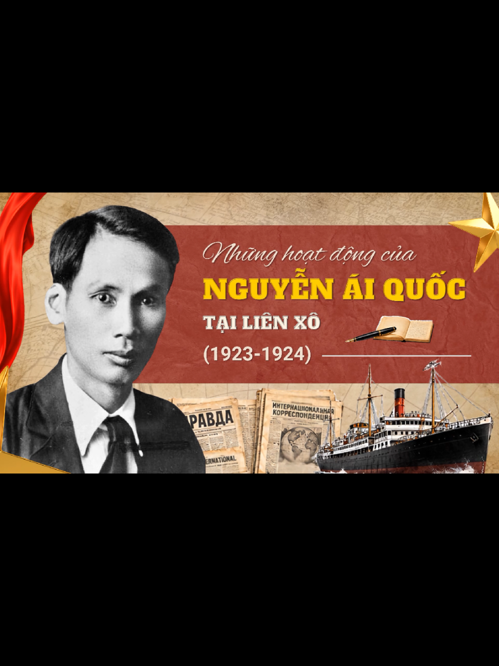 Hoạt động của Nguyễn Ái Quốc tại Liên Xô (1923 - 1924) #lichsuvietnam #nguyenaiquoc #hochiminh #Powepoin #tulamslide 