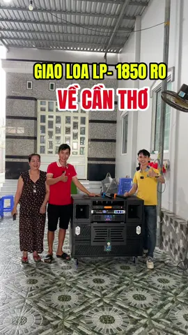 Bàn giao dàn loa kéo điện công suất lớn về CẦN THƠ #LONGPHATAUDIO 