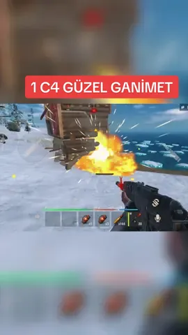 1 C4 NİCE LOOT | OXİDE SURVIVAL ISLAND #oxidesurvivalisland #oxide #оксайд  #rust #fyppppppppppppppppppppppp 