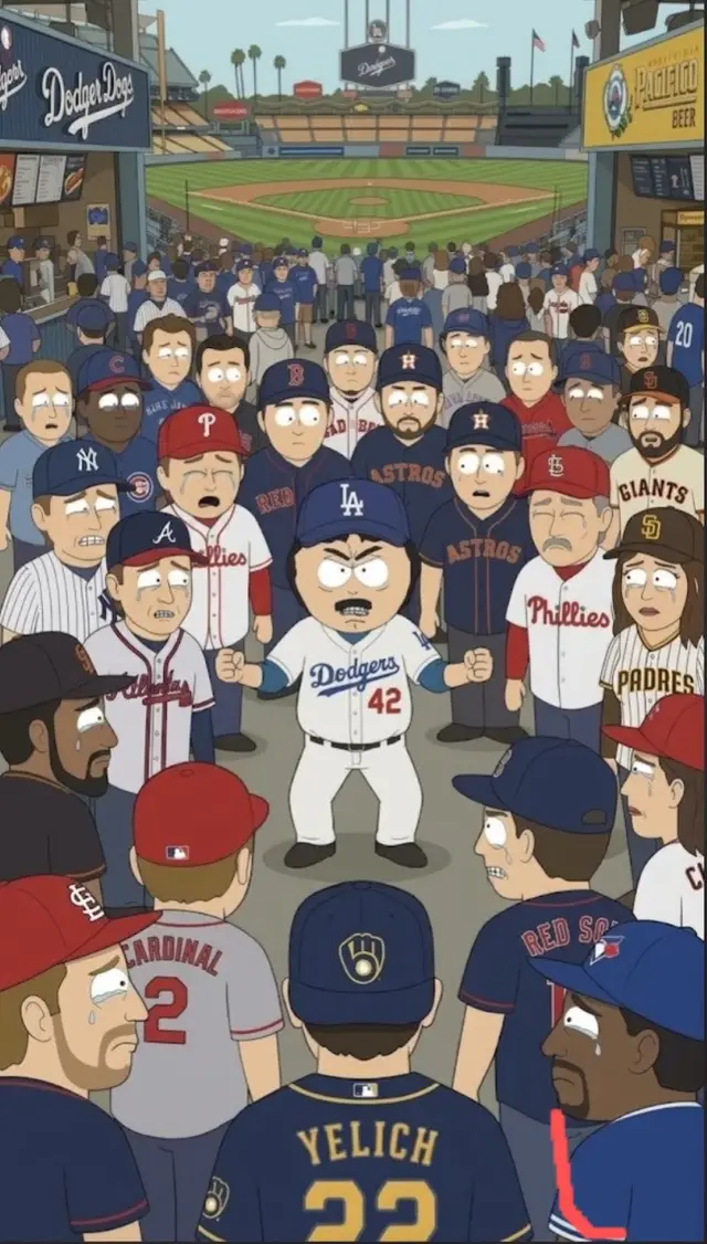 dodgers vs the world #dodgers #losangelesdodgers #dodgersbaseball #nlcs #mlbpostseason 
