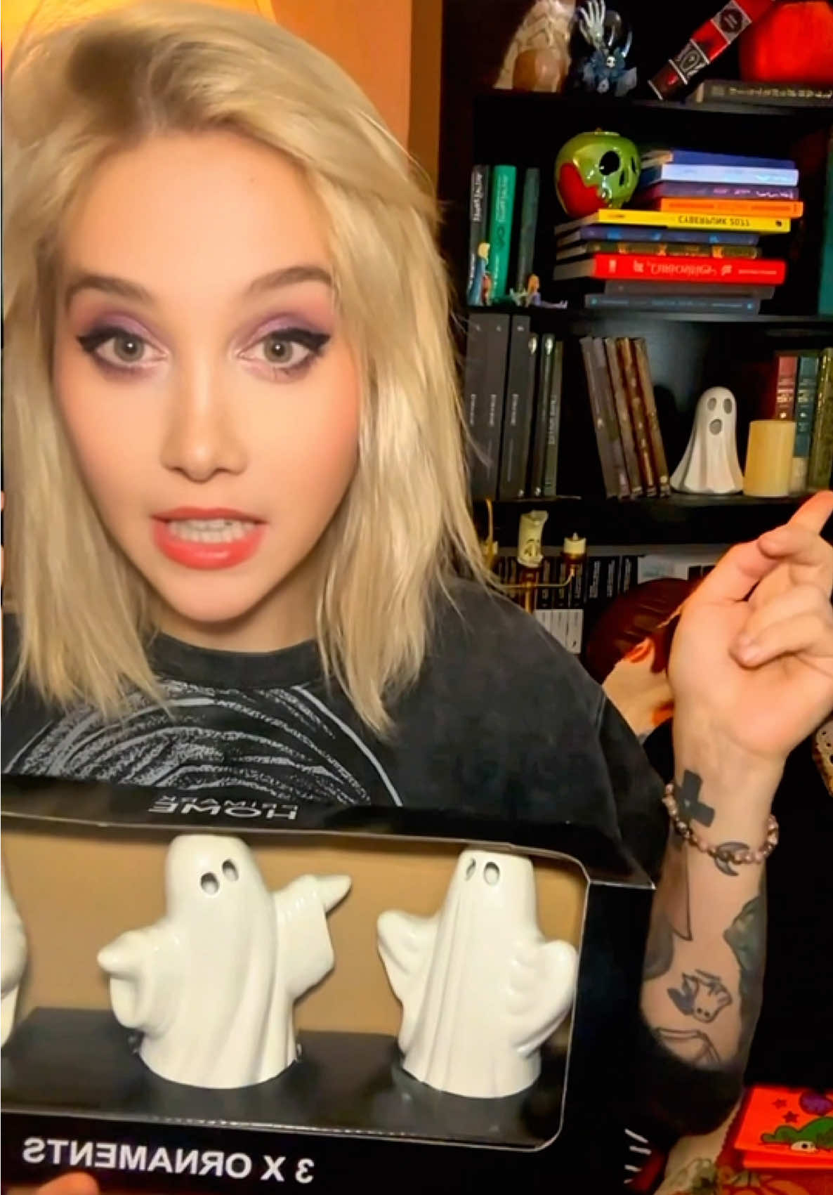 Un boo basket Halloween 🎃 @crystal #unboxingvideo #horrortok #horreur #spooky #automne 