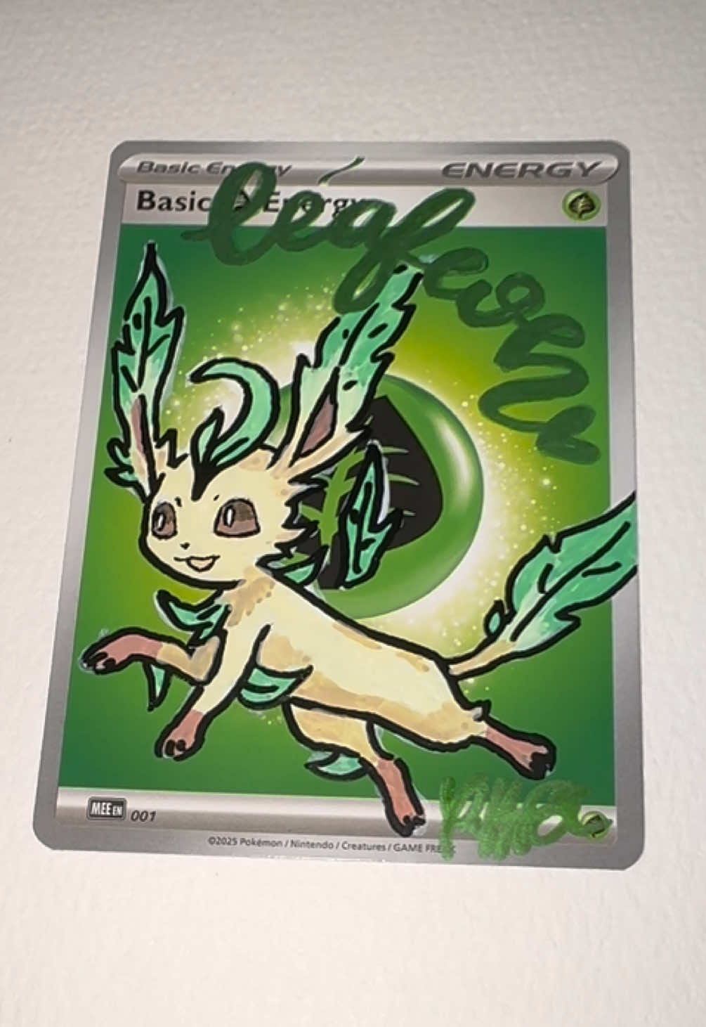 AVAILABLE TO CLAIM 💖🎀✨ still with my og signature 🤭🫣 DM me for any custom commissions 🥰 This is a unique, fan-made creation only and not an official product. All the characters, names, and related trademarks belong to their respective owners. #pokémon #pokemoncommunity #pokemonfanart #leafeon 
