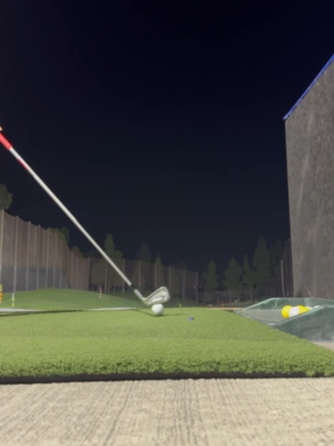 Stock 3 iron draw 🏌️ Sound on 🎧 New golf ASMR every week.