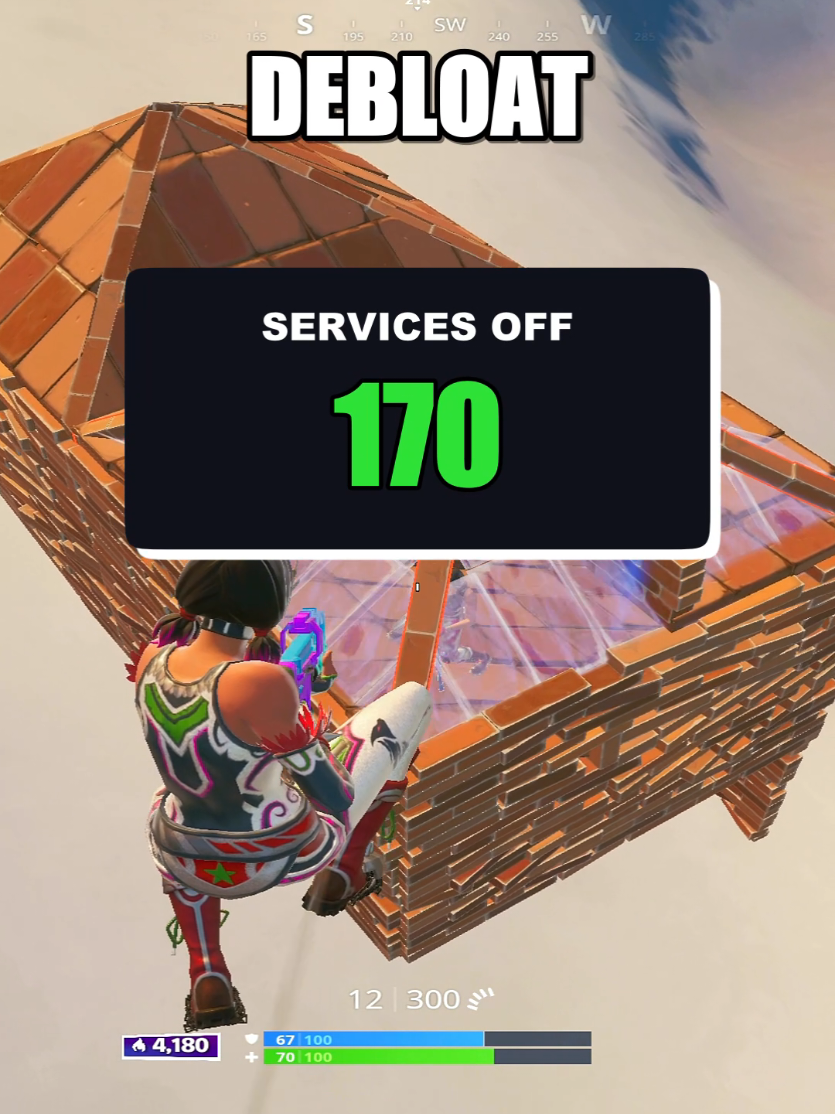 How to Debloat Windows for More FPS in Fortnite | EMTweaks #fortnite #pcgaming #fps #emtweaks 