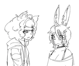 listening ears. activated. #oc #ocart #art #fyp #hi 
