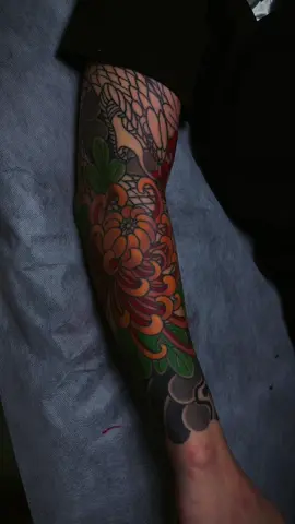 - Full tay nhật cổ cho em khách 💵💵  #xuhuong #abcxyz #tattoo 
