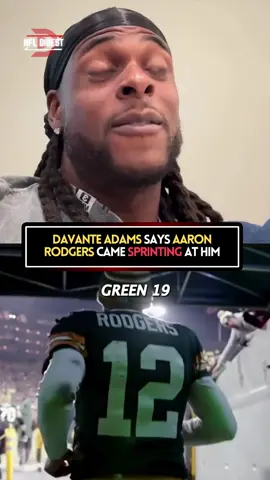 Davante Adams says Aaron Rodgers came SPRINTING at him after he missed a signal #fyp #nfl #nflfootball #greenbay #packers 