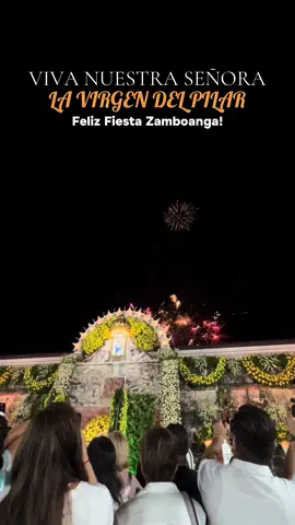 VIVA LA VIRGEN DEL PILAR!✨ Happy Fiesta Zamboangueño! #fireworks #zamboangacity 