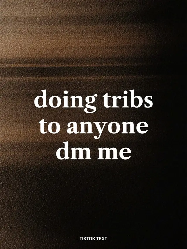 doing tribs to anyone dm #fyp #tribute #xyzbca #clean 