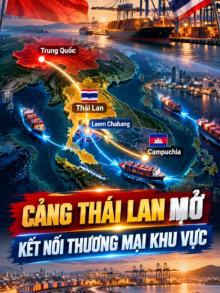 Tin quân sự quốc tế | Cảng Laem Chabang: Mắt Xích Mới Kết Nối Trung Quốc Với Đông Nam Á #TinTuc #tinquansu #bantin24h #thoisuquocte #quansu