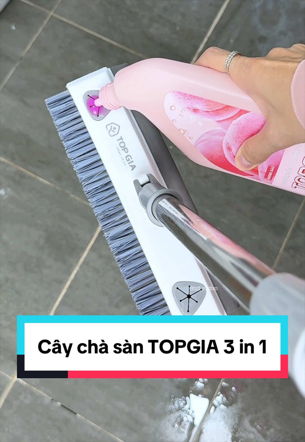 Cây chà sàn và gạt nước TOPGIA 3in1 #caychasan #caychasannhatamdanang #TOPGIA #comireview #duoctaitro 