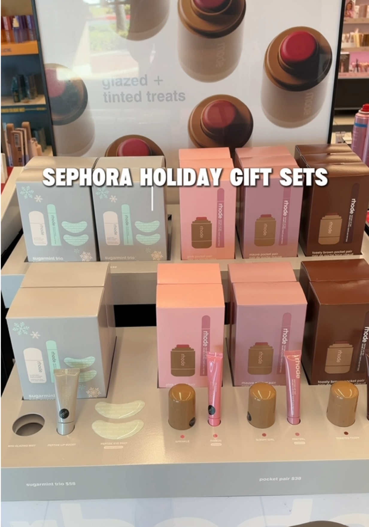 my favorite time at Sephora 🤭🤎✨ #sephora #giftsets #gifts #fyp