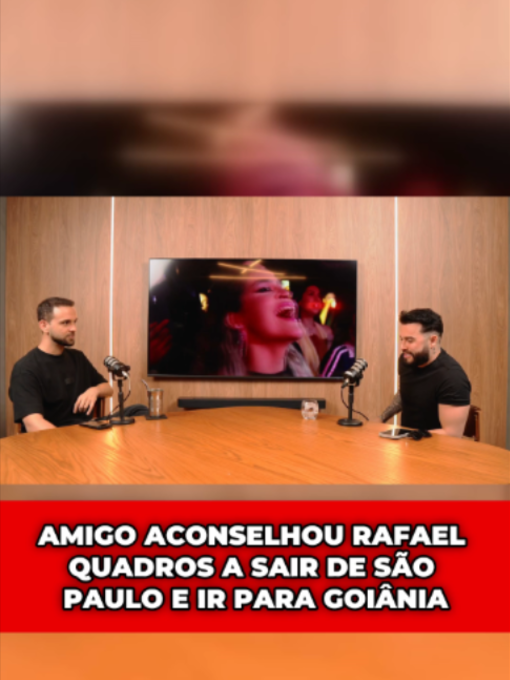 Amigo aconselhou Rafael Quadros a sair de São Paulo e ir para Goiânia @rafaelquadrosoficial #rafaelquadroscy