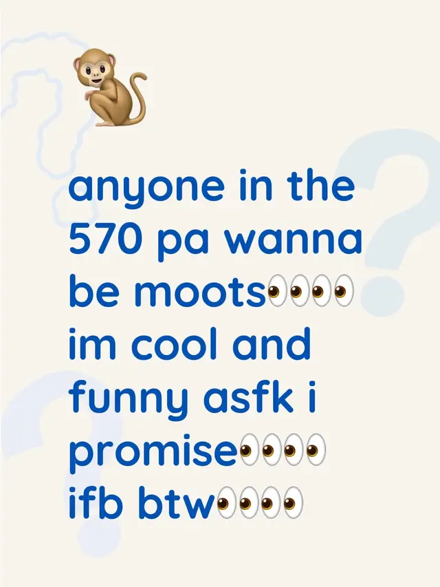 anyone in the 570 pa wanna be moots👀👀 im cool and funny asfk i promise👀👀 ifb btw👀👀#2010 #570 #ifb #fyp #bmf 
