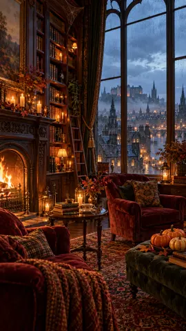 A candlelit Victorian library watches the rain settle over an old city—warm pumpkins, a quiet fire, and a softer kind of Halloween. Watch full-length videos on YouTube — search The Ambient Day Room. https://www.youtube.com/channel/UCD1q6UMnOoZcd4m47NAID1w/videos Music: “Calmant” — Kevin MacLeod (incompetech.com) Licensed under Creative Commons: By Attribution 4.0 License https://creativecommons.org/licenses/by/4.0/ #CozyHalloween #VictorianLibrary #OctoberAmbience #RelaxingMusic #TheAmbientDayRoom