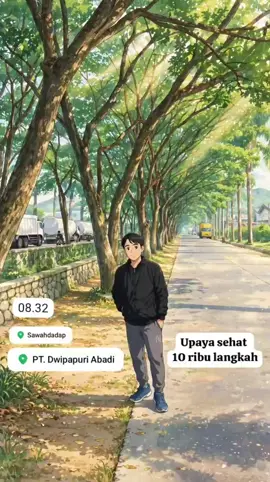 upaya sehat  Jalan Santai 10 ribu Langkah .#cimanggungsumedang #kawasnindustri #kawasnindustridwipapuri #dwipapuriabadi #sawahdadap 