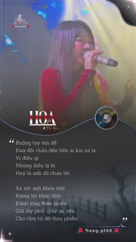 Hoa #nangpt68 #khucnhachay #lyrics #music #hoa