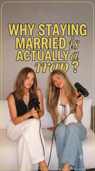 Why staying married is actually a trap  #aspynovard #beccamoore #forthegirls #forthegirlspodcast #divorce 