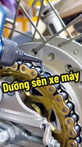Dưỡng sên xe máy #duongsenxemay #duongsen #chamsocxetainha #xuhuong 