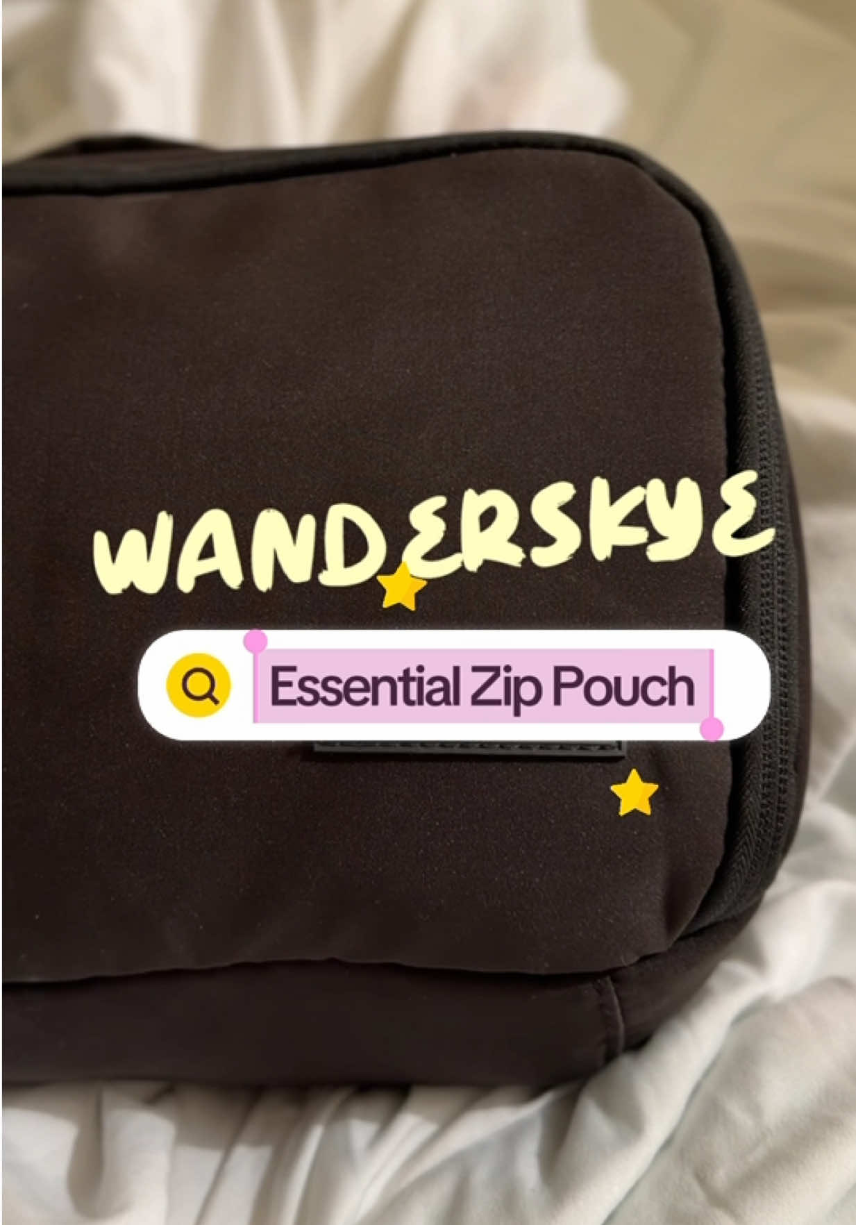 Travel essential na hindi na pwedeng mawala sa luggage ko! Stay Organized with @wanderskye Essential Zip Pouch #travel #Wanderskye #EverydayIsAJourney #CapCut 