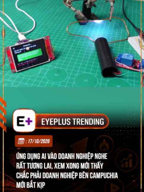 Đoán vội đồ án của cậu em 96 Bách Khoa làm #eyeplusmedia #eyeplustrending #trending #TikTokNews #TinTucMoi #kinhte #KinhDoanh #video #doisong #cuocsong #xuhuong #khoanhkhac #tintuc #khampha #viralvideo #viral #socialmedia #AI