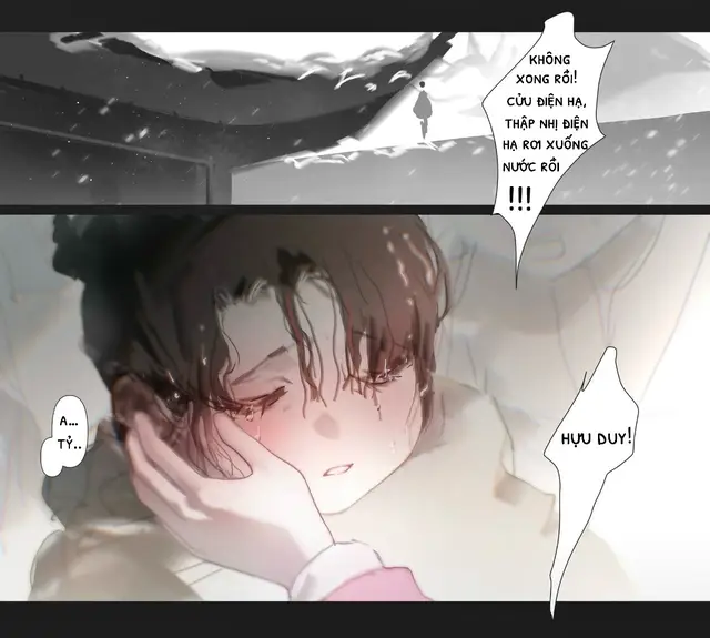 Cre: #douyin抖音：@我擦荔 * Sau khi Lý Tứ lên ngôi, Lý Hựu Duy tự vẫn trong ngục, Lý Quyết bị đầy vào cung cấm cả đời.  Về sau, có lời đồn rằng một người phụ nữ giống hệt Lý Quyết từng xuất hiện trong tẩm điện của hoàng đế, thực hư thế nào không ai biết. * Mùa đông năm ấy, ta đi theo sau Lý Hựu Duy, nhìn hắn vui đùa nghịch tuyết như một kẻ ngốc. Hắn kéo ta đi, chẳng hề để tâm đến việc ta chỉ mặc một chiếc áo cũ mỏng manh.     Hắn cứ thế cả gan đi thẳng về phía mặt băng nhìn qua là biết chưa đông cứng, ta im lặng nhìn hắn. Đúng là ngu ngốc. Một kẻ như vậy mà lại có nhiều người yêu thương đến thế. Đã có khoảnh khắc, ta thật sự mong hắn cứ thế chết đi. Nhưng nghĩ đến nàng, cuối cùng ta vẫn xuống nước kéo hắn lên. Lạnh quá, thật sự lạnh đến thấu xương… Ít nhất, như vậy ta vẫn có thể gặp nàng, có thể đến trước mặt nàng thỉnh an. Thế mà nàng vẫn chẳng hề cho ta sắc mặt tốt. Tất cả đều tại khuôn mặt này! Nếu không phải vì khuôn mặt này… có lẽ nàng đã không chán ghét ta đến thế, có lẽ nàng đã sẵn lòng dành cho ta một chút dịu dàng. Ta ghen tị quá… Rõ ràng cũng là đệ đệ của nàng, tại sao Lý Hựu Duy lại có thể nhận được nhiều yêu thương đến vậy…? #chineseart 