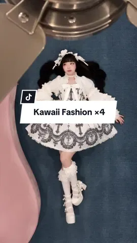 Kawaii Fashion ×4 🎀 Part 2 最近お迎えした4着に変身しました♡ #jfashion #kawaiifashion #altfashion #gothlolita #egl 