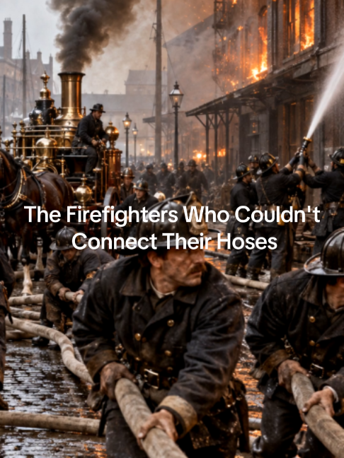 Most people don't know this… On February 7, 1904... A fire broke out in downtown Baltimore, Maryland. Within hours, flames were spreading through the city's business district. Buildings burned. Roofs collapsed. And firefighters struggled to contain the disaster. Baltimore called for help. Fire companies rushed in from Washington, Philadelphia, New York, and surrounding communities. They brought fire engines. Hoses. And experienced crews ready to fight. But when they reached the burning streets... They discovered something almost unbelievable. Their hose connections didn't match Baltimore's hydrants. Back then, American cities often used different sizes and threading on their fire equipment. A hose from one city might not connect to a hydrant in another. And while firefighters desperately tried to make their equipment work... The flames kept spreading. For more than 30 hours, Baltimore burned. By the time the fire was contained... Approximately 1,500 buildings had been destroyed. More than 70 blocks were devastated. And the disaster exposed a dangerous weakness in American firefighting. Firefighters could travel hundreds of miles to help another city, only to discover their equipment couldn't connect. The Baltimore fire became a powerful argument for standardized fire-hose couplings. In the years that followed, national fire protection organizations pushed for uniform threads and fittings. The goal was simple. A fire engine from one community should be able to connect to equipment in another. Standardization took decades, and differences still exist today. But the lesson from Baltimore was never forgotten. Because when a city is burning... The men coming to help shouldn't have to worry about whether their hoses fit. They should only have to worry about putting out the fire. Follow Iron & Honor for the real stories America is built on. #AmericanHistory #BaltimoreFire #FirefighterHistory #AmericanIngenuity #IronAndHonor