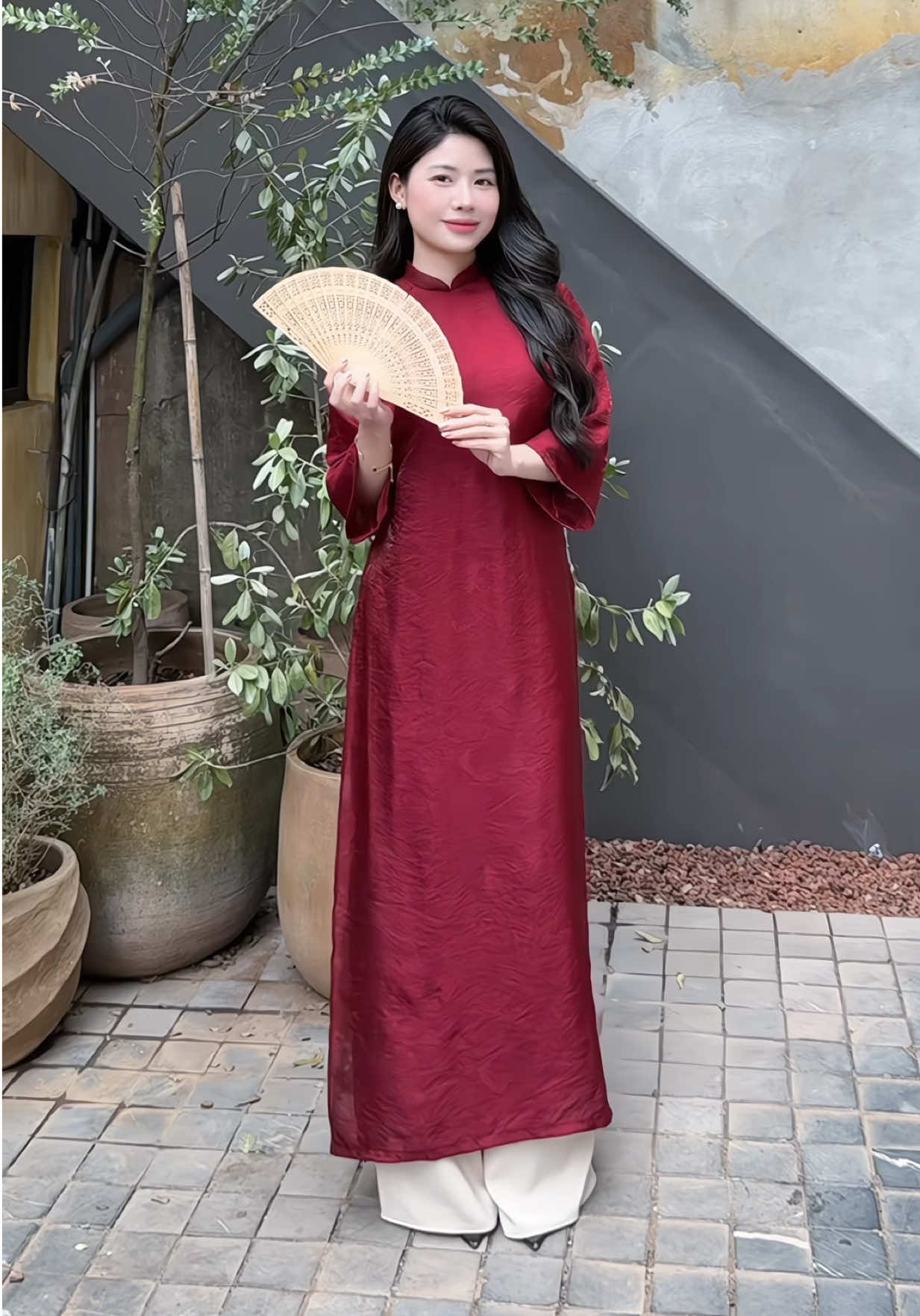 Áo dài lụa xinhh#huyenchauoi #aodaitet #aodaicachtan 