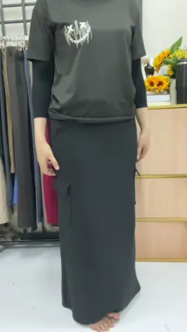 Ladies Cargo Skirt #ladiesoutfit #pakaianwanita #skirt 