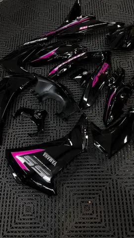 STORM PINK HITAM 🚀🚀 🔥 HOT ITEM 🔥 NVX V3 . . Price : RM480 . ❗️Kualiti HLD ❗️Lubang & Tapk Ngam2 ❗️Stripe Siap Tampal & Tanam Dari Kilang . . #nvx #nvx155 #setvietnam #nvx155malaysia #nvxbrotherhoodmalaysia