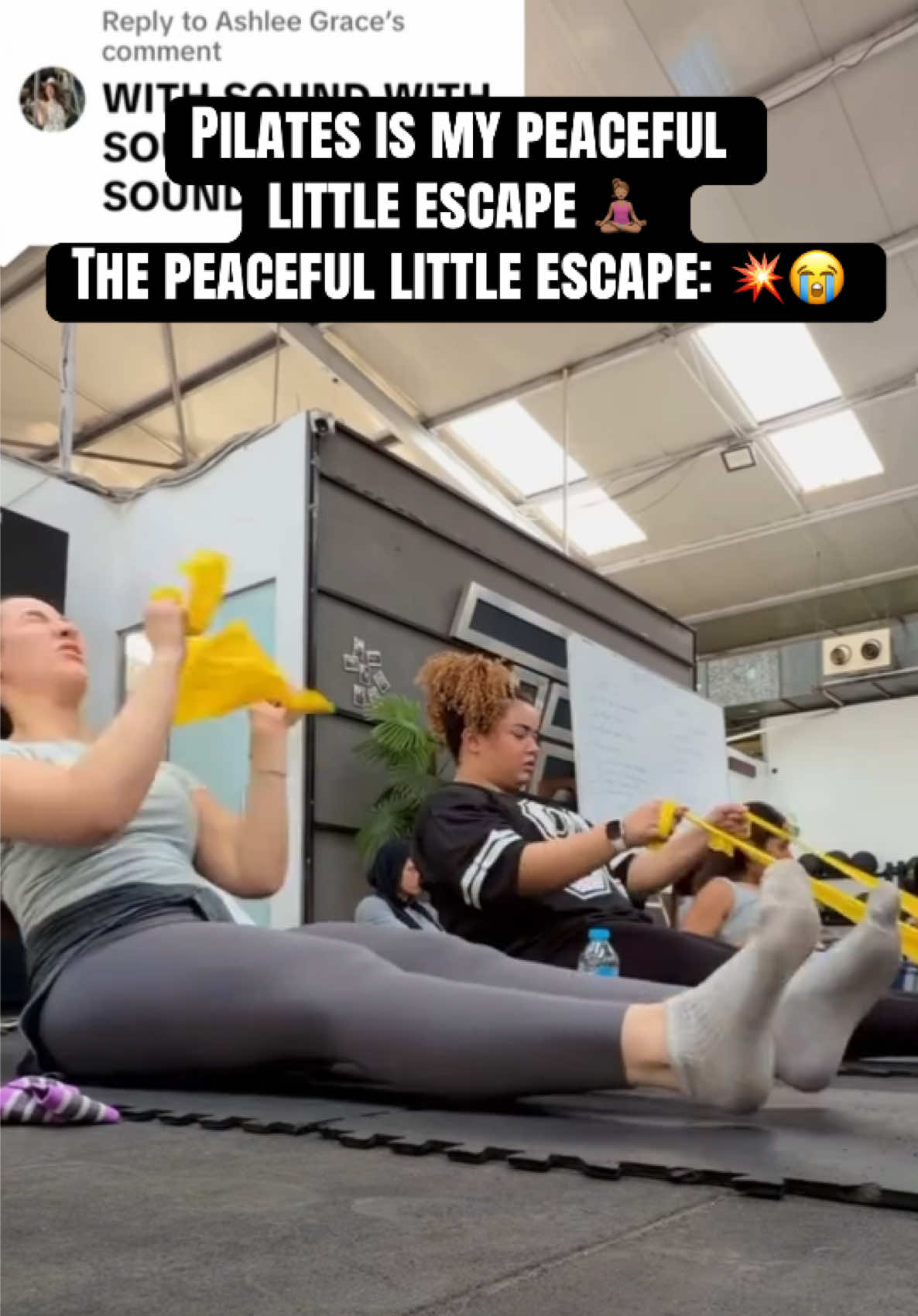 Wellness was never promised to be graceful. 😭 Some days you’re flowing, breathing deeply, engaging your core and feeling like the picture of inner peace. Other days an elastic band smacks you directly in the face and you become one with the reformer carriage. 😂 And you know what? Both days count. Your wellness routine gets to be a little chaotic. You can laugh until your stomach hurts, lose your balance, completely misunderstand the assignment and still leave feeling better than when you walked in. Maybe that’s part of blooming too. 🌸 Taking care of yourself without taking yourself too seriously. Now please check on the girl who got swallowed by the carriage. 😭 #PilatesHumor #PilatesGirls #TikTokShopMyWellnessJourney #WomensWellness #BloomInMotionDaily