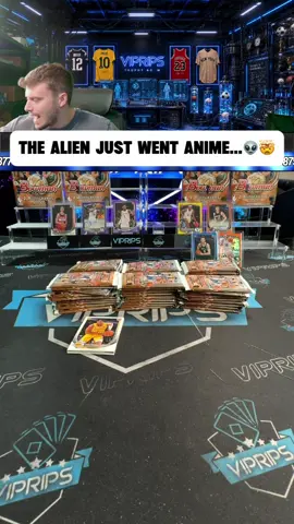 The ALIEN just went ANIME. 👽 #VIPRIPS #SportsCards #CardHits #viprips 
