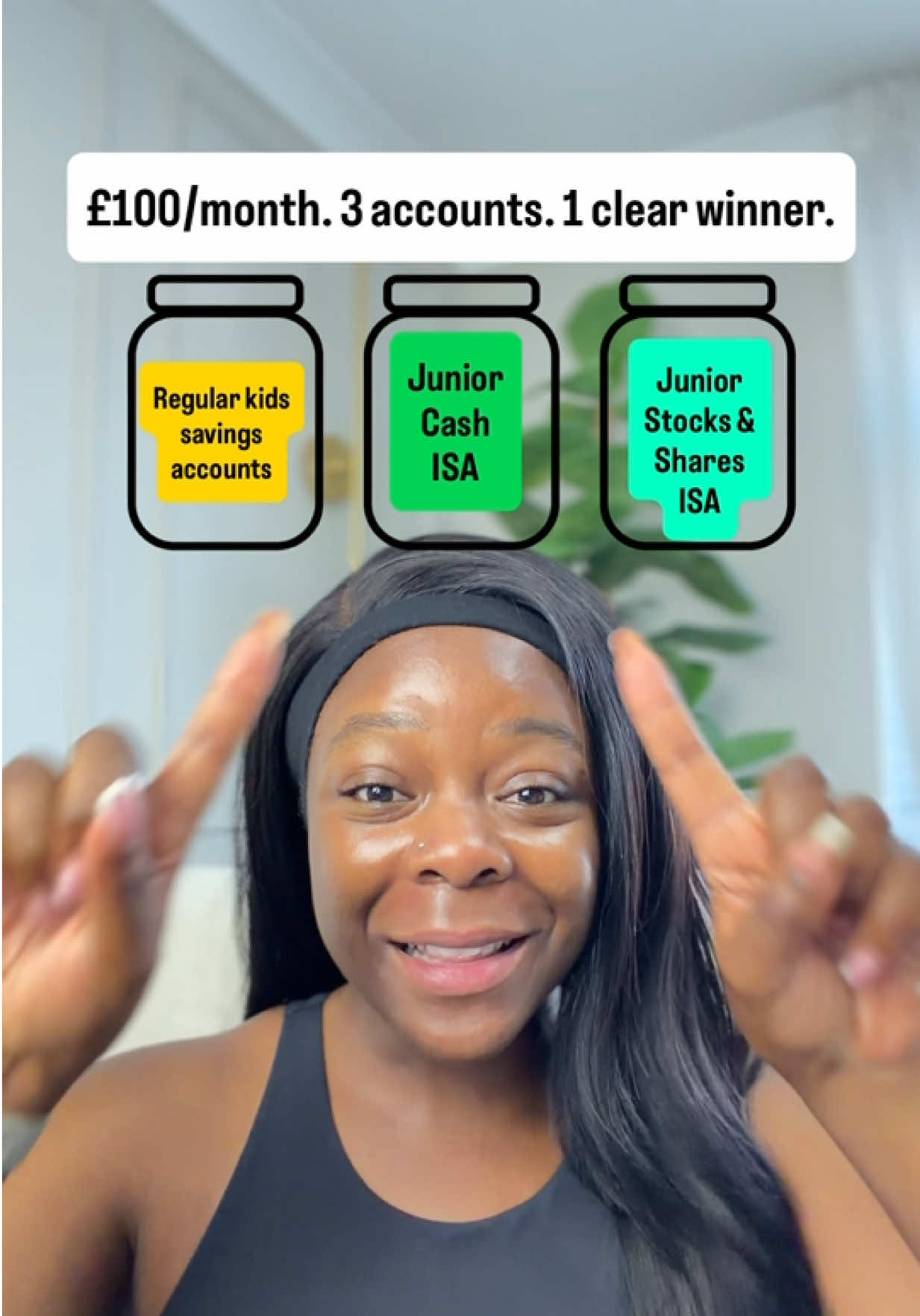 £100/month. 3 accounts. 1 clear winner. 👀 I tested a regular kids savings account, a Junior Cash ISA, and a Junior Stocks & Shares ISA same £100/month, wildly different outcomes. Most parents default to the savings account because it feels “safe.” But if you’re investing for your child’s future (not next year), the account you choose matters more than how much you put in. I break down all 3 the pros, the catches, and which one actually builds long-term wealth in my free Children’s Investing Guide. Comment CHILD and I’ll send it straight to you  Your kid’s story doesn’t have to start where yours did. Let’s build them a head start. . . #investingforbeginners #buildingwealth #savings #money #financialfreedom